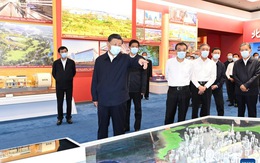 Ông Tập Cận Bình dự triển lãm '10 năm thành tựu' ở Bắc Kinh
