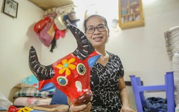 Gặp gia đình nghệ nhân cuối cùng làm mặt nạ giấy bồi Trung thu ở Hà Nội
