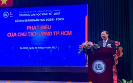 Ông Phan Văn Mãi: 'Sinh viên năm nhất mạnh dạn đóng góp, hiến kế cho TP.HCM'