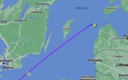 Máy bay rơi trên biển Baltic, chiến đấu cơ NATO phải xuất kích