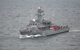 Tàu hải quân Romania trúng thủy lôi trên Biển Đen