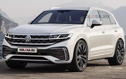 Volkswagen Touareg 2023 sắp ra mắt: Chuốt lại thiết kế, thay đổi lớn ở động cơ