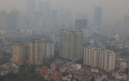 Ô nhiễm không khí tại Hà Nội, rất có hại cho sức khỏe