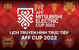 Lịch trực tiếp chung kết AFF Cup 2022: Việt Nam - Thái Lan