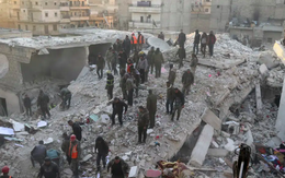 Sập tòa nhà năm tầng ở Syria, ít nhất 12 người chết