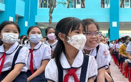 Trường tiểu học Trần Quốc Toản khánh thành ngay ngày đầu tiên học sinh đi học lại