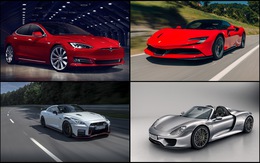 10 chiếc xe còn nhanh hơn cả Bugatti: Có cả mẫu của Nissan