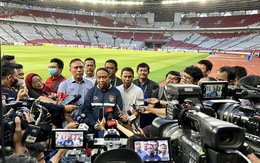 Bộ trưởng Indonesia đến sân động viên tuyển nhà: 'Trận gặp Việt Nam sẽ rất thú vị'