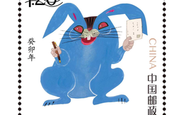 Bộ tem năm mới của Trung Quốc bị chê vì vẽ chú thỏ 'nham hiểm'