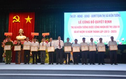 10 năm thành lập, thị xã Kiến Tường được công nhận đô thị loại III