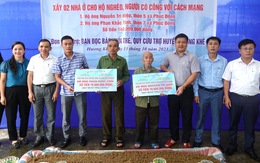 Báo Tuổi Trẻ trao tặng nhà vượt lũ cho dân nghèo Hà Tĩnh