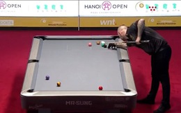 Siêu phẩm khó tin của Jayson Shaw ở chung kết Hanoi Open Pool Championship 2023
