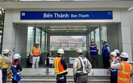 Metro Bến Thành - Suối Tiên lắp cửa chống ngập ở 3 ga ngầm