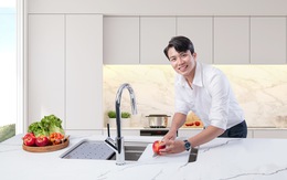 Workstation sink - xu hướng chậu rửa tích hợp phụ kiện