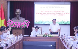 Ông Phan Đình Trạc chủ trì công bố kiểm tra công tác cán bộ tại Bộ Văn hóa, Thể thao và Du lịch