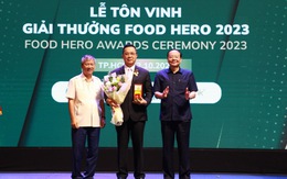 Ông Sooksunt Jiumjaiswanglerg được vinh danh ‘Anh hùng thực phẩm’ với giải thưởng ‘Cống hiến trọn đời’