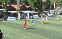 Những bàn thắng đẹp đưa công đoàn Kiên Giang lên ngôi vô địch khu vực Tây Nam Bộ