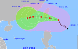 Cường độ bão Koinu khi vào Biển Đông sẽ ra sao?