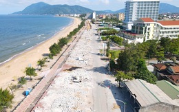 Giải tỏa xong 46 ki ốt chắn ngang tầm nhìn ở bãi biển đẹp nhất Hà Tĩnh