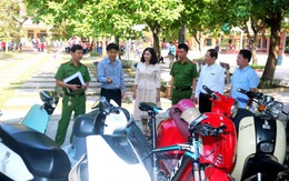 Nam Định cấm học sinh THCS đi xe máy điện đến trường