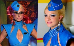 Paris Hilton cosplay thành Britney Spears ăn mừng Halloween