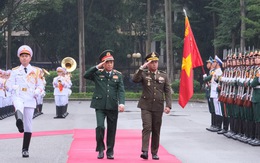 Đại tướng Phan Văn Giang hội đàm với Bộ trưởng Bộ Quốc phòng Campuchia