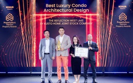 Kusto Home nhận giải thưởng 'kép' tại Vietnam Property Awards 2023 với ‘The Reflection West Lake'