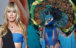 Màn hóa chim công của Heidi Klum xứng danh 'nữ hoàng Halloween'