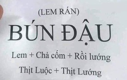 Ảnh vui 28-11: Khi người 'sai chính tả' mở quán ăn