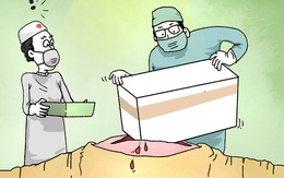 Phẫu thuật 'khối u' khủng cho quan tham