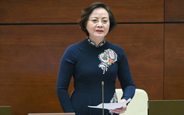 Bộ trưởng Phạm Thị Thanh Trà báo cáo Quốc hội thông tin mới nhất về cải cách tiền lương mới