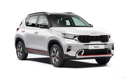 Kia Sonet 2024 lộ ảnh chạy thử, thêm nhiều điểm mới như đàn anh Seltos