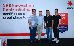 NAB Innovation Centre Vietnam đạt danh hiệu Nơi làm việc tốt nhất và Doanh nghiệp tăng trưởng nhanh