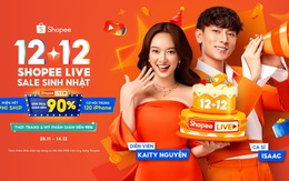 Mua sắm cuối năm cùng loạt ưu đãi hấp dẫn tại 12.12 Shopee Live Sale Sinh Nhật