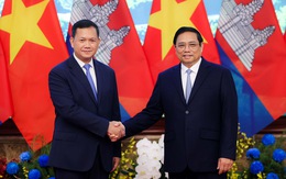 Thủ tướng Phạm Minh Chính hội đàm với Thủ tướng Campuchia Hun Manet