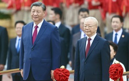 Lễ đón Tổng bí thư, Chủ tịch nước Trung Quốc Tập Cận Bình tại Phủ Chủ tịch