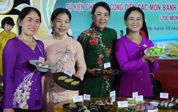 Xác lập kỷ lục 200 món bánh từ gạo, nếp Việt Nam