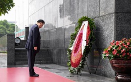 Tổng bí thư, Chủ tịch Trung Quốc Tập Cận Bình vào lăng viếng Chủ tịch Hồ Chí Minh