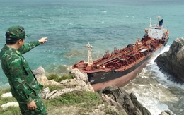 'Bí ẩn' con tàu gần 14.000 tấn không người lái, không một bóng người trôi dạt vào đảo Cù Lao Chàm