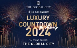 Đến The Global City tham dự lễ hội Countdown ngắm pháo hoa mừng năm mới