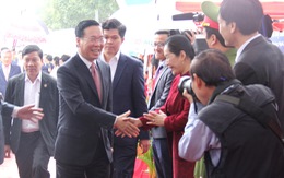 Chủ tịch nước dự lễ công bố quy hoạch Quảng Ngãi và khởi công đường ngàn tỉ