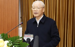Tổng bí thư Nguyễn Phú Trọng dự Hội nghị Quân ủy Trung ương