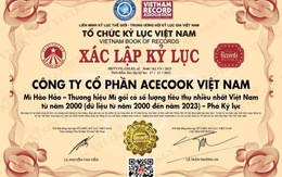 Mì Hảo Hảo thuộc top 10 thương hiệu tốt nhất Việt Nam năm 2023