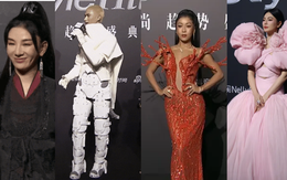 Sao Hoa ngữ ăn mặc 'phát chán' tại thảm đỏ cuối cùng của năm 2023
