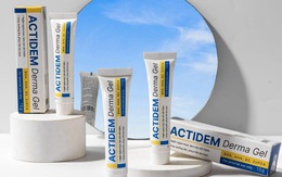 Gel trị mụn Actidem: giúp ngăn ngừa mụn, hạn chế thâm sau mụn