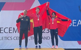 Điền kinh Việt Nam phá 2 kỷ lục tại Giải trẻ Đông Nam Á