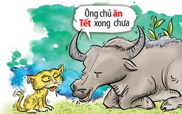 Ông chủ ăn Tết xong chưa?