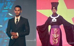 Gương mặt thất thần và trang phục dân tộc gây tranh cãi của đại diện Việt Nam tại Mister Global
