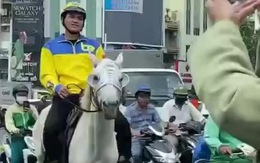 Vụ cưỡi ngựa dạo phố ở TP.HCM: Phạt 160.000 đồng có đủ răn đe?