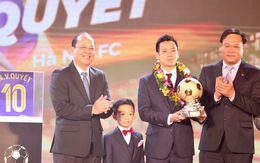 Văn Quyết, Huỳnh Như đoạt Quả bóng vàng Việt Nam 2022